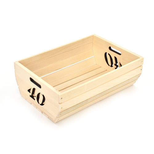 Wooden box - Forty (40) - Woodnectar.com (woodnectar, wood, wooden box, cookie stamp, engraving)
