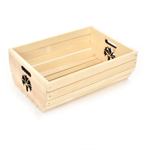 Wooden box - Carnation pattern - Woodnectar.com (woodnectar, wood, wooden box, cookie stamp, engraving)