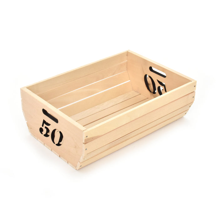 Wooden box - Fifty (50) - Woodnectar.com (woodnectar, wood, wooden box, cookie stamp, engraving)