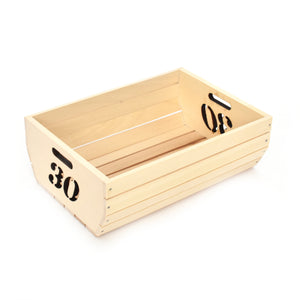 Wooden box - Thirty (30) - Woodnectar.com (woodnectar, wood, wooden box, cookie stamp, engraving)